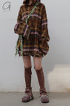 Vitelli leg cover FW22_LFT_002 gray coffee